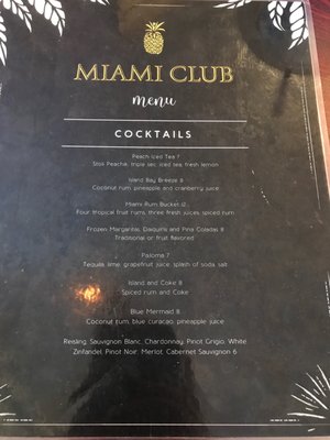 Menu photo 4 Miami Club Keansburg, NJ Menu photo 4 Miami Club Keansburg, NJ