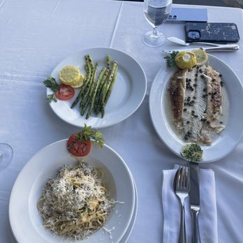 Il Gabbiano - Carbonara, Asparagus & Doversole - Italian Near Me - Miami, Florida