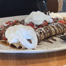 Nutella crepes