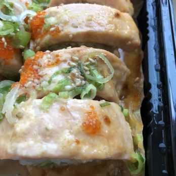 Tgi Oni Sushi - lion king roll with hair - Japanese Near Me - Oakland, California