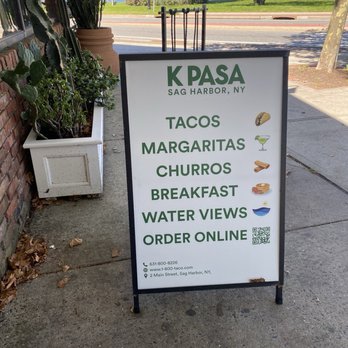K Pasa - Exterior - Tacos Near Me - Sag Harbor, New York K Pasa - Exterior - Tacos Near Me - Sag Harbor, New York