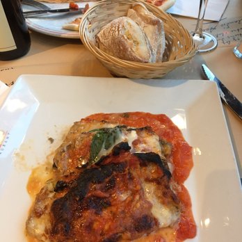 Pizza Pino - Eggplant and zucchini dish, French bread, and ham/cheese/sweet pepper pizza. Food was great (I thought, anyway)! - Food Near Me - Paris 11, 75