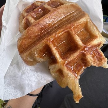 Drip Beans - Plain Glazed Croffle - Coffee & Tea Near Me - San Diego, California