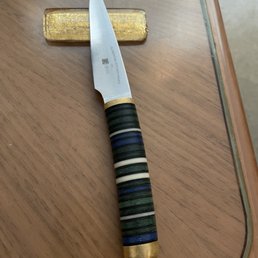 The best part of the meal may have been the knives.