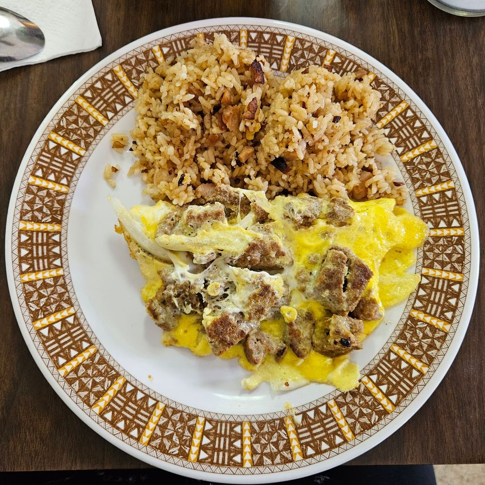 Jack's Inn - Delicious cheeseburger omelet and fried rice!! I'd order this again!! - Breakfast & Brunch Near Me - Kahului, Hawaii Jack's Inn - Delicious cheeseburger omelet and fried rice!! I'd order this again!! - Breakfast & Brunch Near Me - Kahului, Hawaii