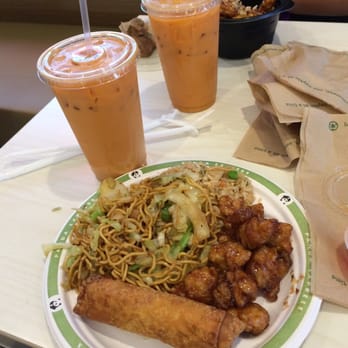 Panda Express - Thai tea in Panda Express - Chinese Near Me - Barstow, California