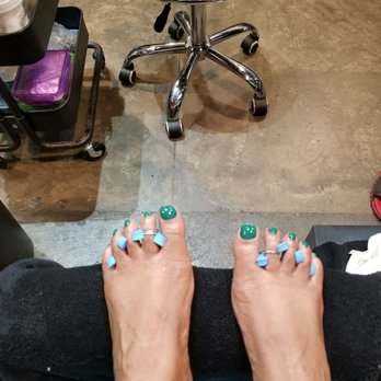 Clawed Nail Salon - Great job Myisha, love my feet. - Nail Salons Near Me - Bellflower, California
