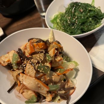 Zu Izakaya - Squid Salad and Seaweed Salad - Asian Fusion Near Me - Tempe, Arizona Zu Izakaya - Squid Salad and Seaweed Salad - Asian Fusion Near Me - Tempe, Arizona