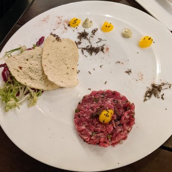 Valette Restaurant - American Kobe Beef Tartare - New American Near Me - Healdsburg, California