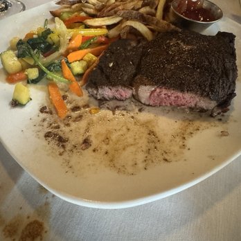 Lugo's - This is my husband's ribeye! - New American Near Me - Dickson, Tennessee