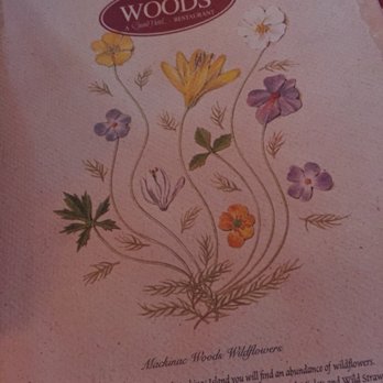 Woods Restaurant - Beautiful menu. - New American Near Me - Mackinac Island, Michigan Woods Restaurant - Beautiful menu. - New American Near Me - Mackinac Island, Michigan