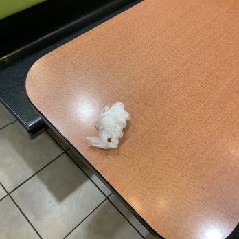 McDonald's - Rubber gloves after a worker cleaned the bathroom - Coffee & Tea Near Me - Plant City, Florida McDonald's - Rubber gloves after a worker cleaned the bathroom - Coffee & Tea Near Me - Plant City, Florida