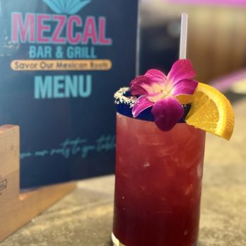 Mezcal Bar And Grill - Wildberry margarita - Mexican Near Me - Broomfield, Colorado
