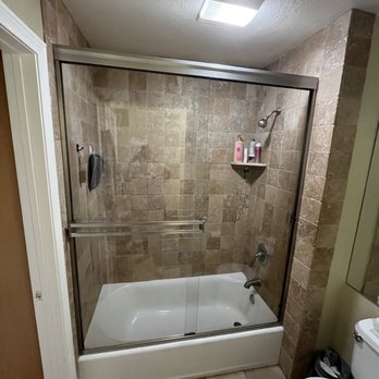 Affordable Glass & Window - Newly installed shower doors. - Windows Installation Near Me - Santee, California
