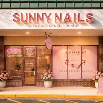 Sunny Nails & Spa - Welcome to the new Sunny by LA ROSE 67 Nail Lounge. Inspired by French elegance, our salon offers a relaxing atmosphere, beautiful décor - Nail Salons Near Me - Sterling, Virginia Sunny Nails & Spa - Welcome to the new Sunny by LA ROSE 67 Nail Lounge. Inspired by French elegance, our salon offers a relaxing atmosphere, beautiful décor - Nail Salons Near Me - Sterling, Virginia