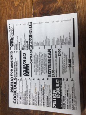 Menu photo 7 Embargo '62 Chattanooga, TN