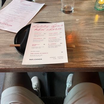 Bar Chinois - Restaurant week menu - Chinese Near Me - Washington, DC, District of Columbia
