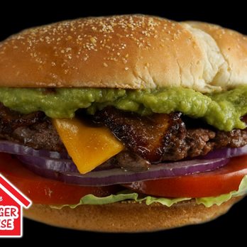 The Burger House - Guacamole Bacon Cheddar Burger - Burgers Near Me - Eugene, Oregon The Burger House - Guacamole Bacon Cheddar Burger - Burgers Near Me - Eugene, Oregon