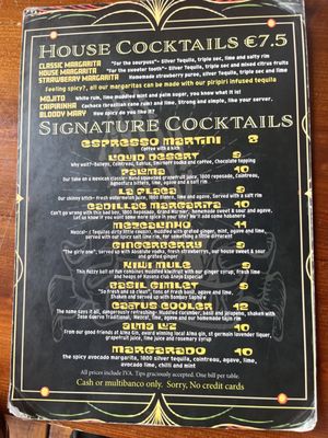 Menu photo 4 The Green Room Lagos, 08 Menu photo 4 The Green Room Lagos, 08