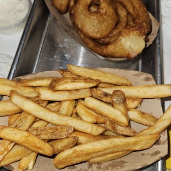 The Stand - American Classics Redefined - The soggy fries and not fresh onion rings. - New American Near Me - Whittier, California The Stand - American Classics Redefined - The soggy fries and not fresh onion rings. - New American Near Me - Whittier, California