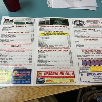 Clarence's Steak & Seafood House - Regular menu - Steakhouses Near Me - Ridgeway, Virginia Clarence's Steak & Seafood House - Regular menu - Steakhouses Near Me - Ridgeway, Virginia