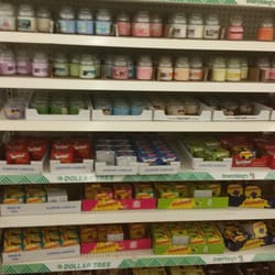 Dollar Tree - Is that a skittles scented candle? Yes...yes it is!