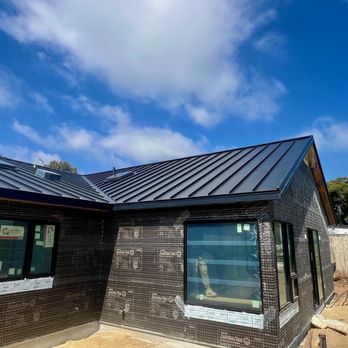 West Coast Roofing & Construction - Best protection from fire. Another Standing Seam Metal roof just completed by West Coast Roofing & Construction in Carlsbad, CA. - Roofing Near Me - Poway, California West Coast Roofing & Construction - Best protection from fire. Another Standing Seam Metal roof just completed by West Coast Roofing & Construction in Carlsbad, CA. - Roofing Near Me - Poway, California