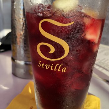 Cafe Sevilla - Original Sangria - Classic Red - by the Quart (Serves 4 glasses) - Spanish Near Me - Costa Mesa, California Cafe Sevilla - Original Sangria - Classic Red - by the Quart (Serves 4 glasses) - Spanish Near Me - Costa Mesa, California