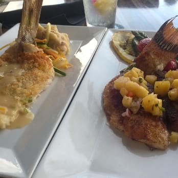 Oceans 234 - Local caught stuffed snapper  and  hog snapper (special of the day). - New American Near Me - Deerfield Beach, Florida