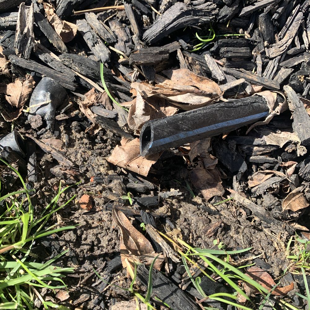 Valor Lawn Care - Cut sprinkler system hose - Lawn Services Near Me - Maineville, Ohio