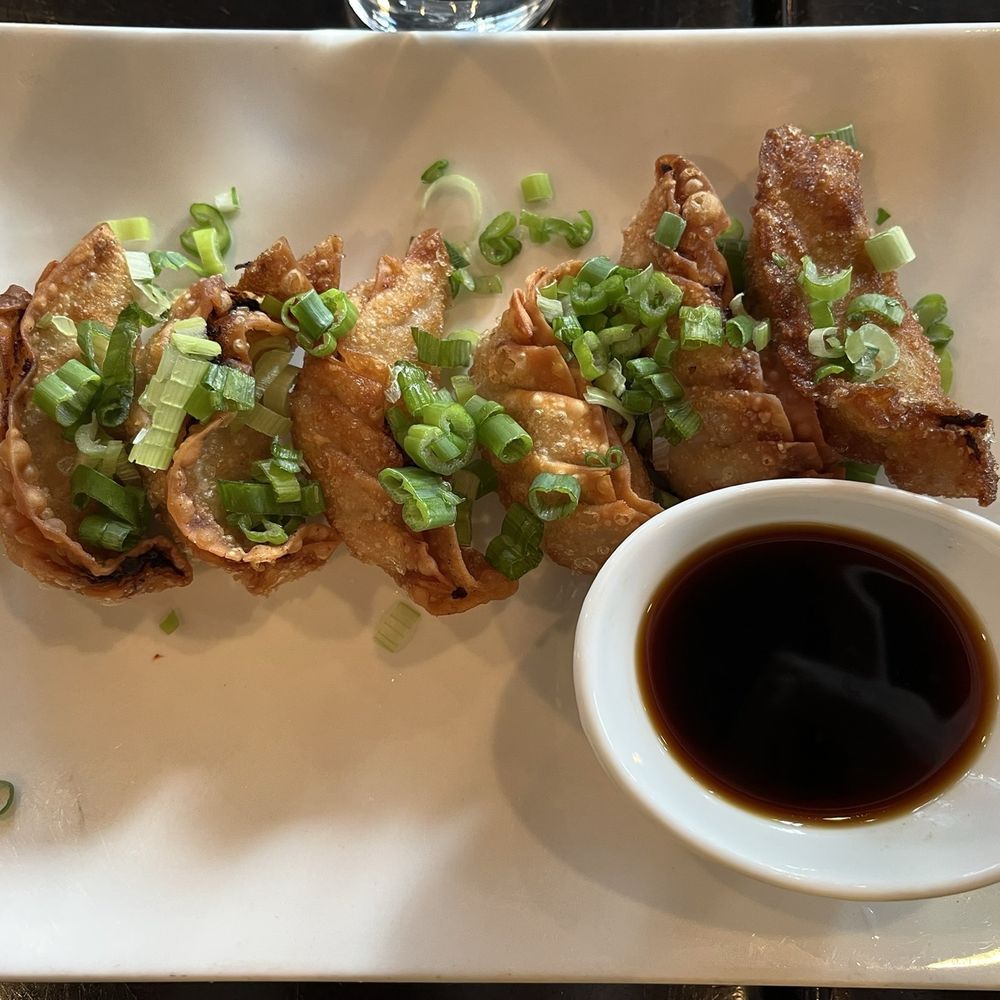 Fried pork gyoza