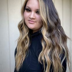 Total Beauty - Color and extensions done by Xio