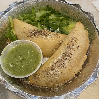 Las Chelitas - Empanadas!  Came with 3, but I couldn't contain myself! - Mexican Near Me - Brooklyn, New York