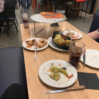 Zoli's Pizza - Clearly done and waiting for our waitress to come and offer us a box or bring the check. - Pizza Near Me - Fort Worth, Texas Zoli's Pizza - Clearly done and waiting for our waitress to come and offer us a box or bring the check. - Pizza Near Me - Fort Worth, Texas