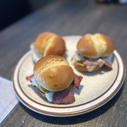 Legends Grill Sports & Spirits - Delicious Pastrami Sliders. Texas meat! Legit and delicious