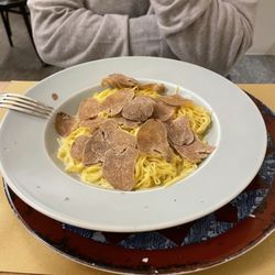 La Piola - Tajarin with white truffle