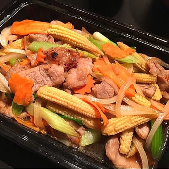 Fresh Thai - Baby Corn with Pork - Thai Near Me - Pasadena, California Fresh Thai - Baby Corn with Pork - Thai Near Me - Pasadena, California