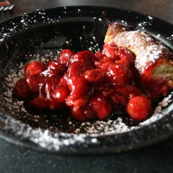 Benny's Bistro - Cherry cobbler, November 2012