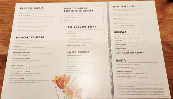 Menu photo 5 Tupelo Honey Southern Kitchen & Bar Myrtle Beach, SC