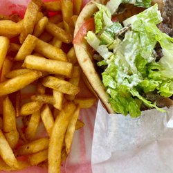 Grand Gyros - Gyros value meal, gyros, fries, and drink