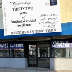 Stitches in Time Yarn - Storefront w/postcard description