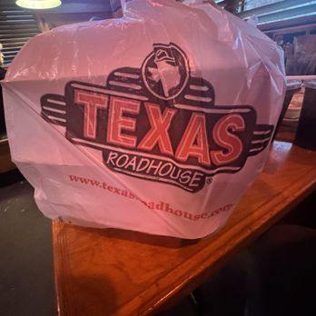 Texas Roadhouse - So much food couldn't eat it all !!! So yummy - Steakhouses Near Me - Modesto, California