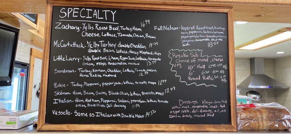 Food from White Creek Country Store