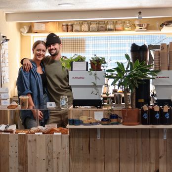 Third Wheel Coffee - Owners (Vida & Tom) at Third Wheel Coffee, located inside Lucinda's Deli - Coffee & Tea Near Me - San Francisco, California Third Wheel Coffee - Owners (Vida & Tom) at Third Wheel Coffee, located inside Lucinda's Deli - Coffee & Tea Near Me - San Francisco, California