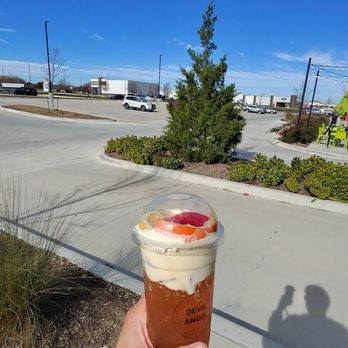 Devil & Angel Desserts - Fort Worth - Jasmine passion fruit tea. - Desserts Near Me - Fort Worth, Texas
