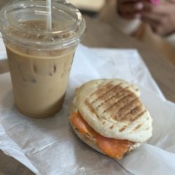 Cook Street Coffee - Salmon sandwich
