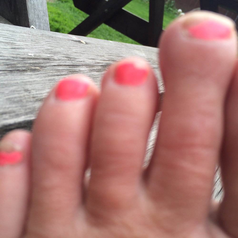 Jenna’s Nails and Lashes - More photos two days after my $38 pedicure - Nail Salons Near Me - North Tonawanda, New York Jenna’s Nails and Lashes - More photos two days after my $38 pedicure - Nail Salons Near Me - North Tonawanda, New York
