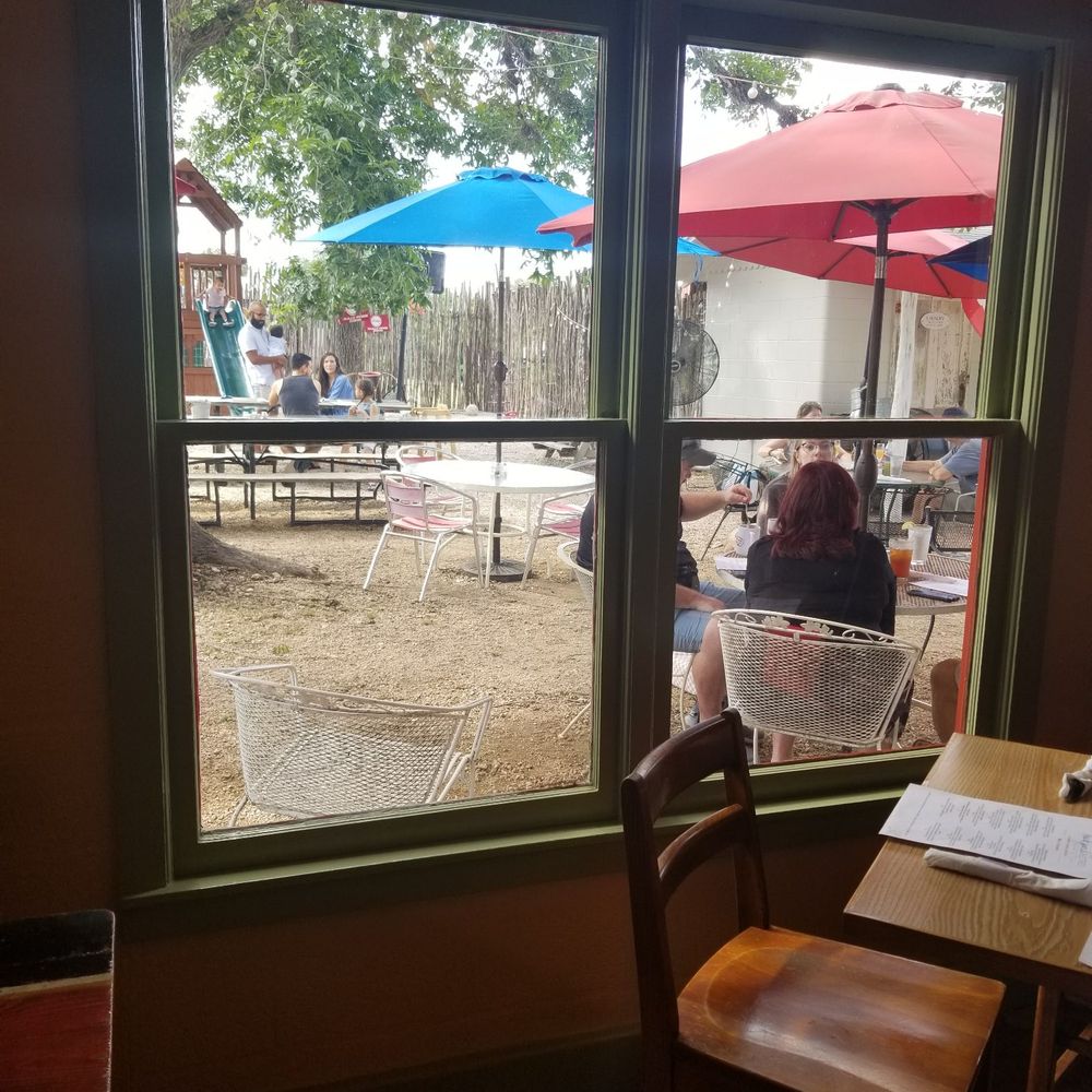 Backyard Bistro - Back patio dining - American Near Me - Pipe Creek, Texas