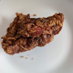 Dick's Broasted Chicken - Overcooked bird.