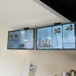 Joyu Tea & Coffee - Menu screens